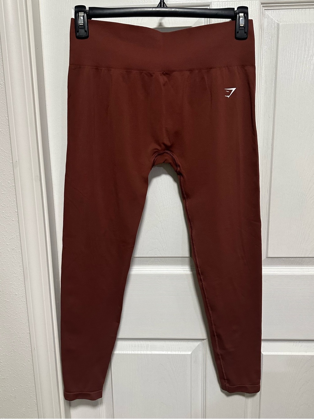 Gymshark Seamless High Waisted Leggings Rust Brown, Terracotta XL